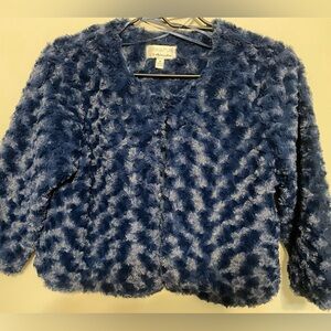 Signature by Robbie Bee Navy Textured Outerwear